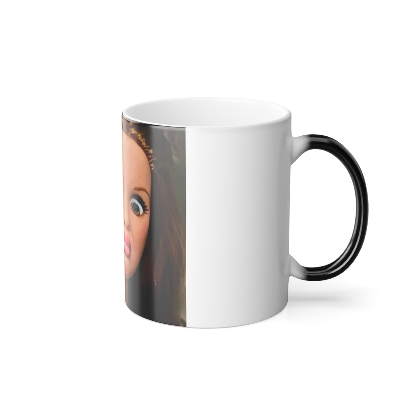 Color Morphing Mug - Hilarious Barbie is Disgusted Funny Coffee Lover's Gift