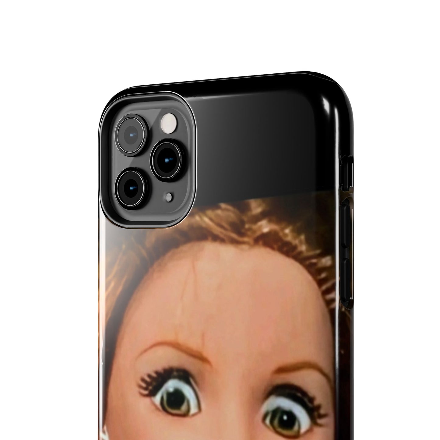 Funny Doll Phone Case, Tough Phone Covers for Teens, Novelty Gift for Friends, Quirky Protection, Unique Phone Accessories