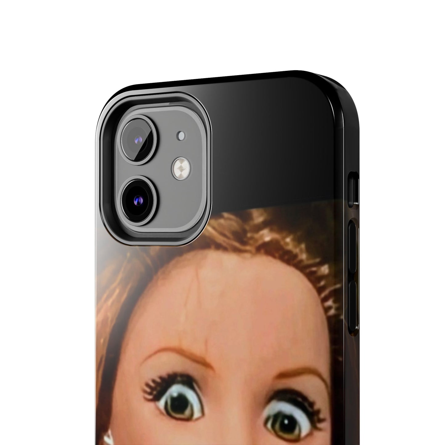 Funny Doll Phone Case, Tough Phone Covers for Teens, Novelty Gift for Friends, Quirky Protection, Unique Phone Accessories