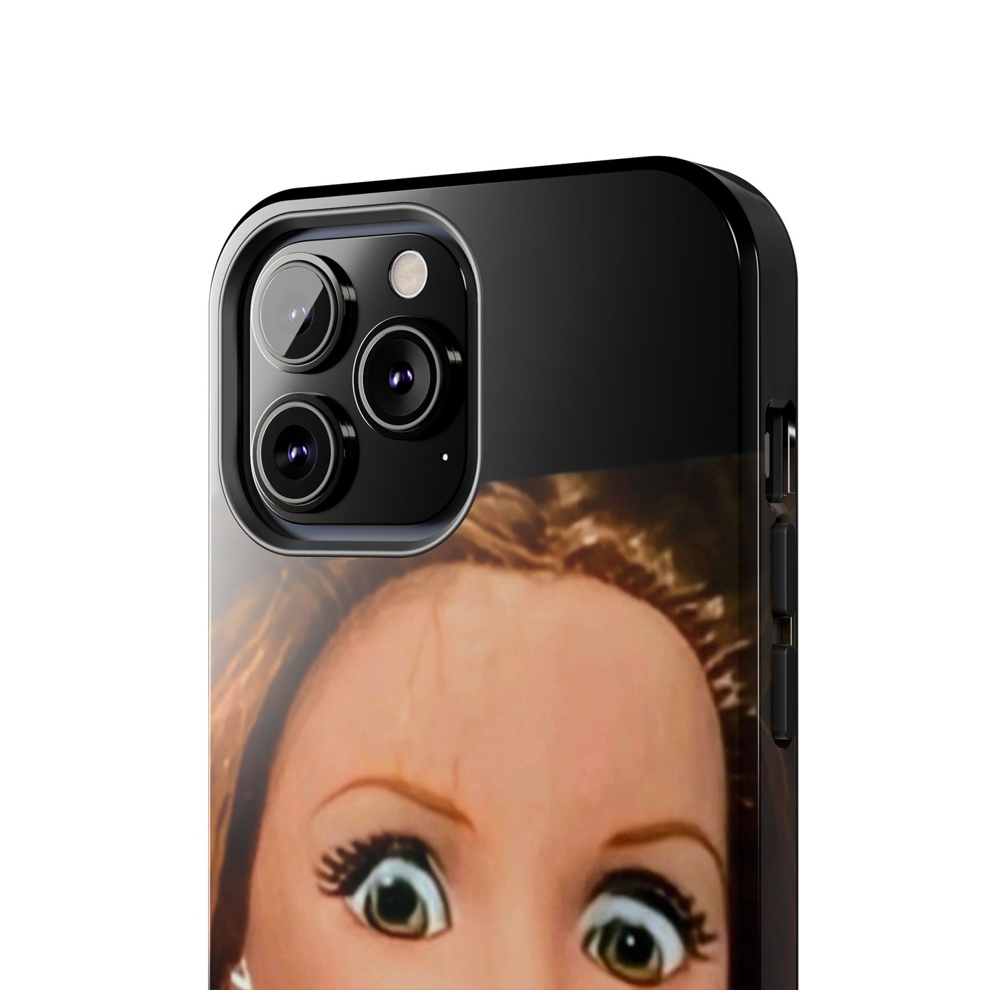 Funny Doll Phone Case, Tough Phone Covers for Teens, Novelty Gift for Friends, Quirky Protection, Unique Phone Accessories