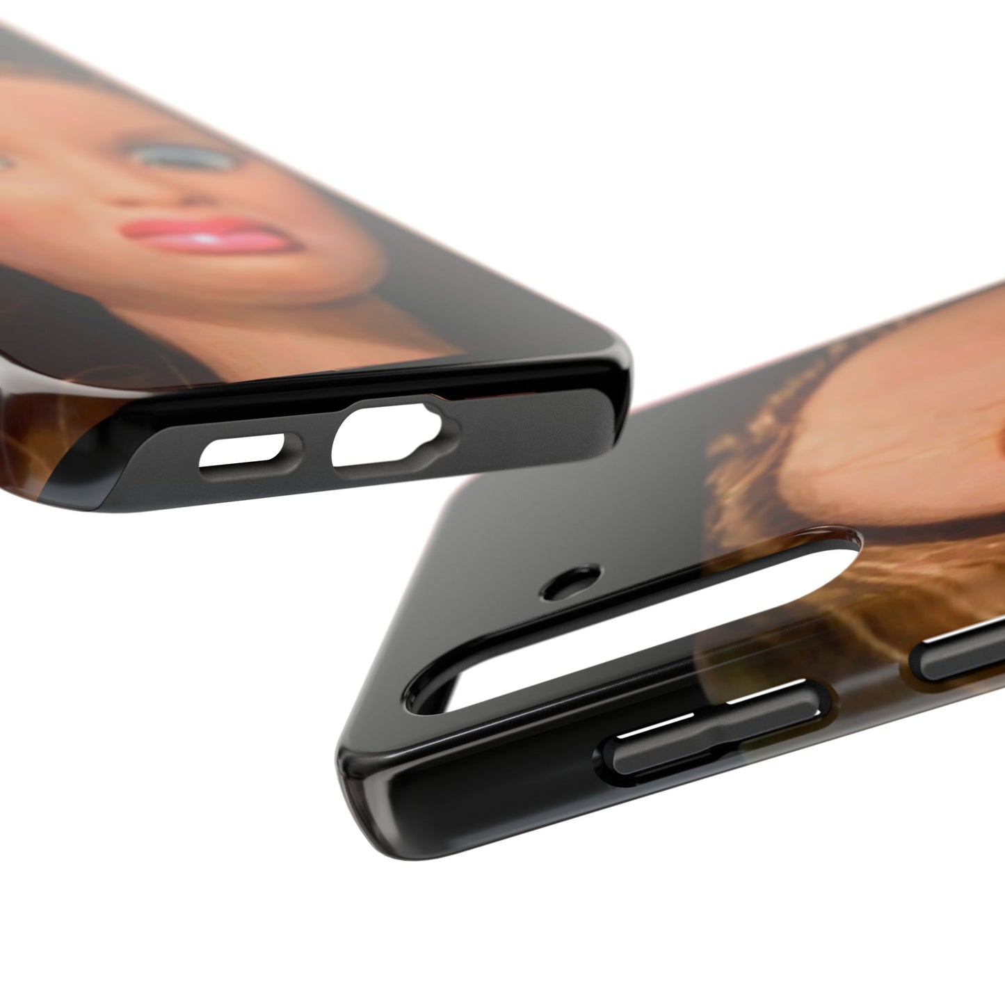 Funny Doll Phone Case, Tough Phone Covers for Teens, Novelty Gift for Friends, Quirky Protection, Unique Phone Accessories
