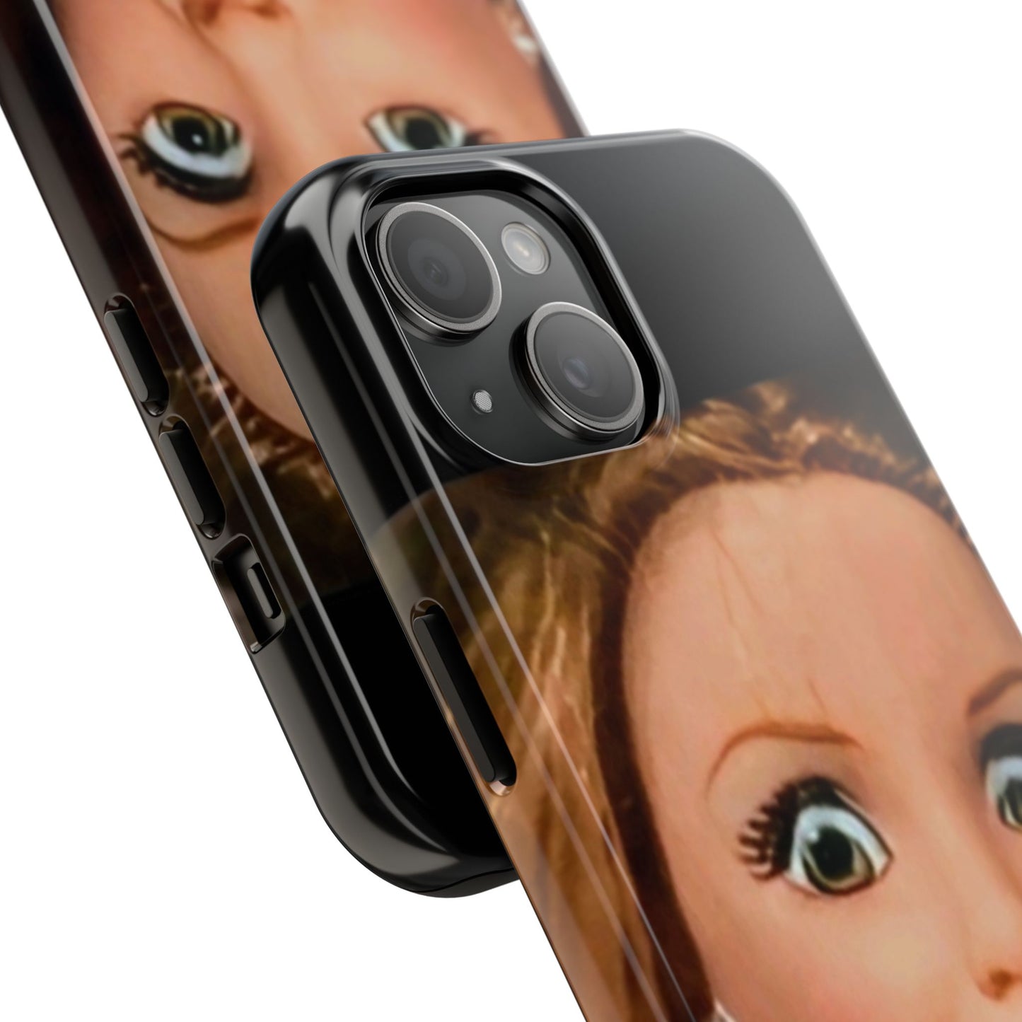 Funny Doll Phone Case, Tough Phone Covers for Teens, Novelty Gift for Friends, Quirky Protection, Unique Phone Accessories