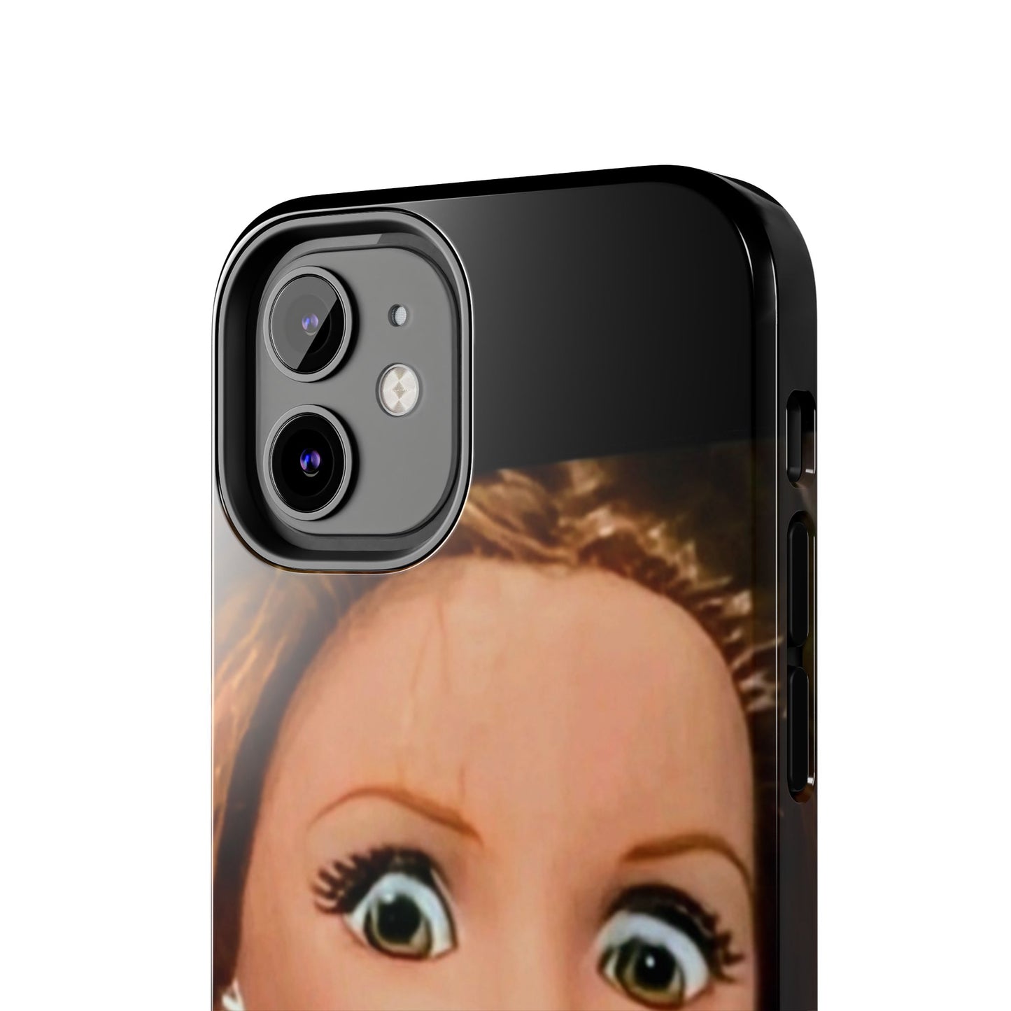 Funny Doll Phone Case, Tough Phone Covers for Teens, Novelty Gift for Friends, Quirky Protection, Unique Phone Accessories