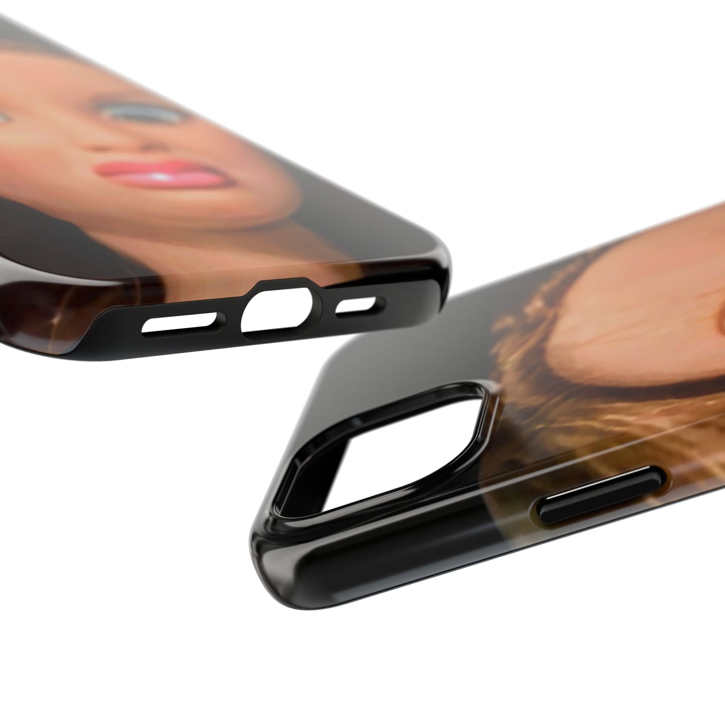 Funny Doll Phone Case, Tough Phone Covers for Teens, Novelty Gift for Friends, Quirky Protection, Unique Phone Accessories