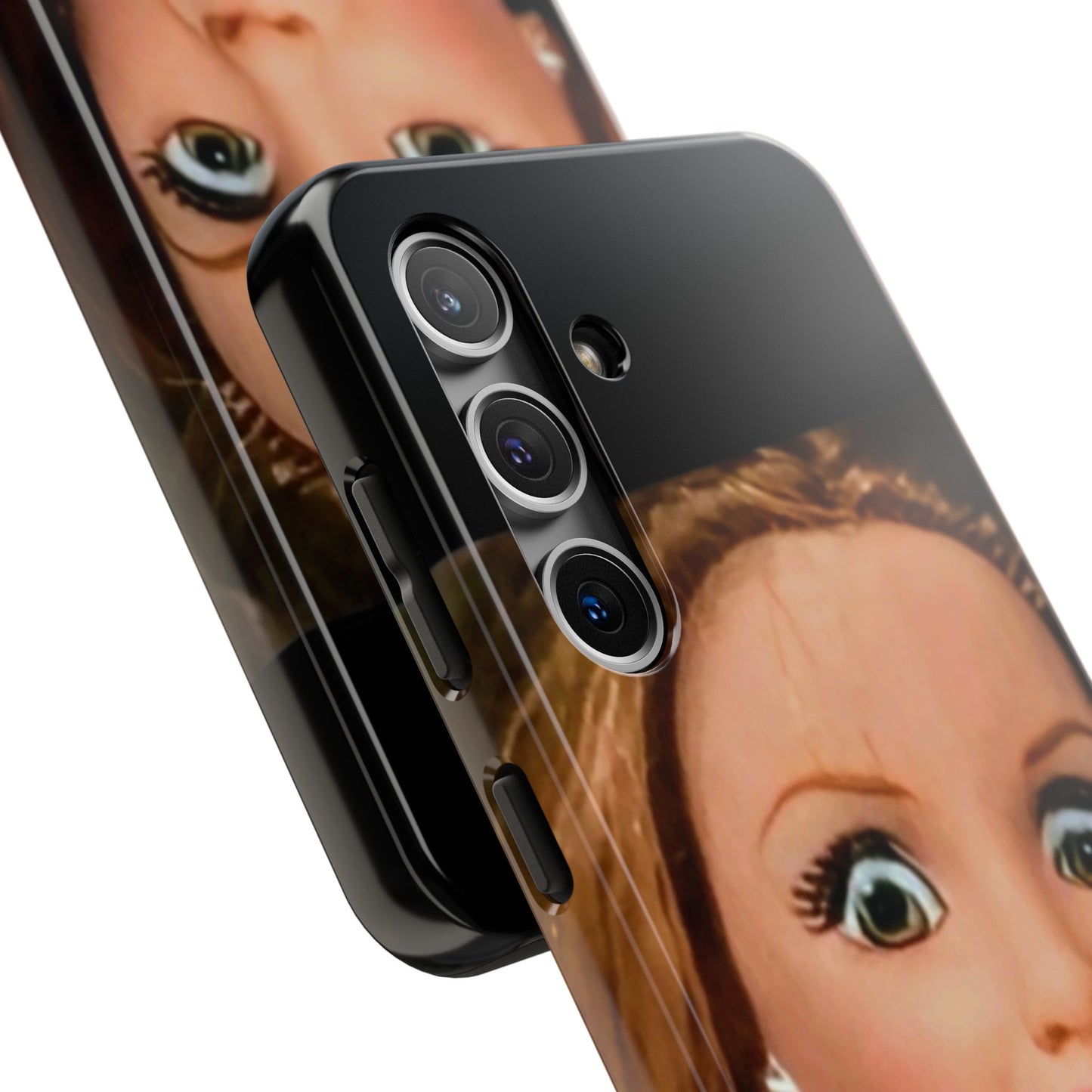 Funny Doll Phone Case, Tough Phone Covers for Teens, Novelty Gift for Friends, Quirky Protection, Unique Phone Accessories