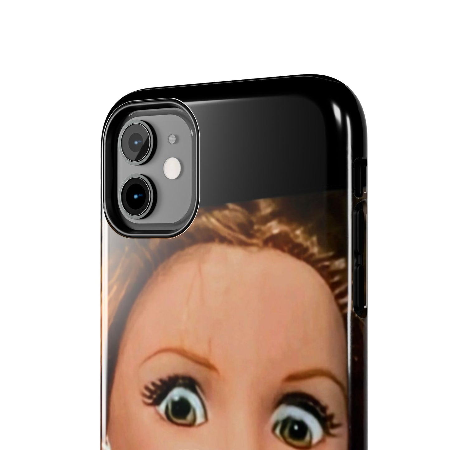 Funny Doll Phone Case, Tough Phone Covers for Teens, Novelty Gift for Friends, Quirky Protection, Unique Phone Accessories