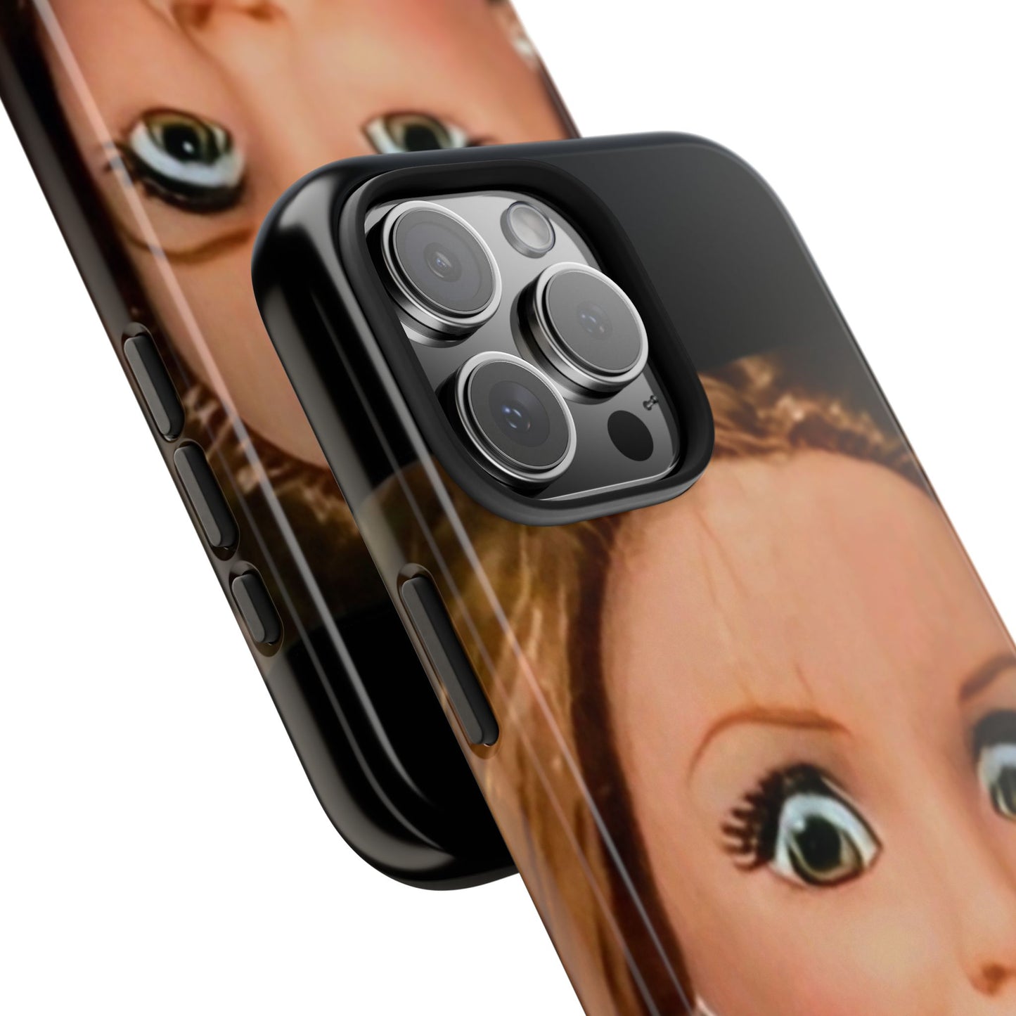 Funny Doll Phone Case, Tough Phone Covers for Teens, Novelty Gift for Friends, Quirky Protection, Unique Phone Accessories