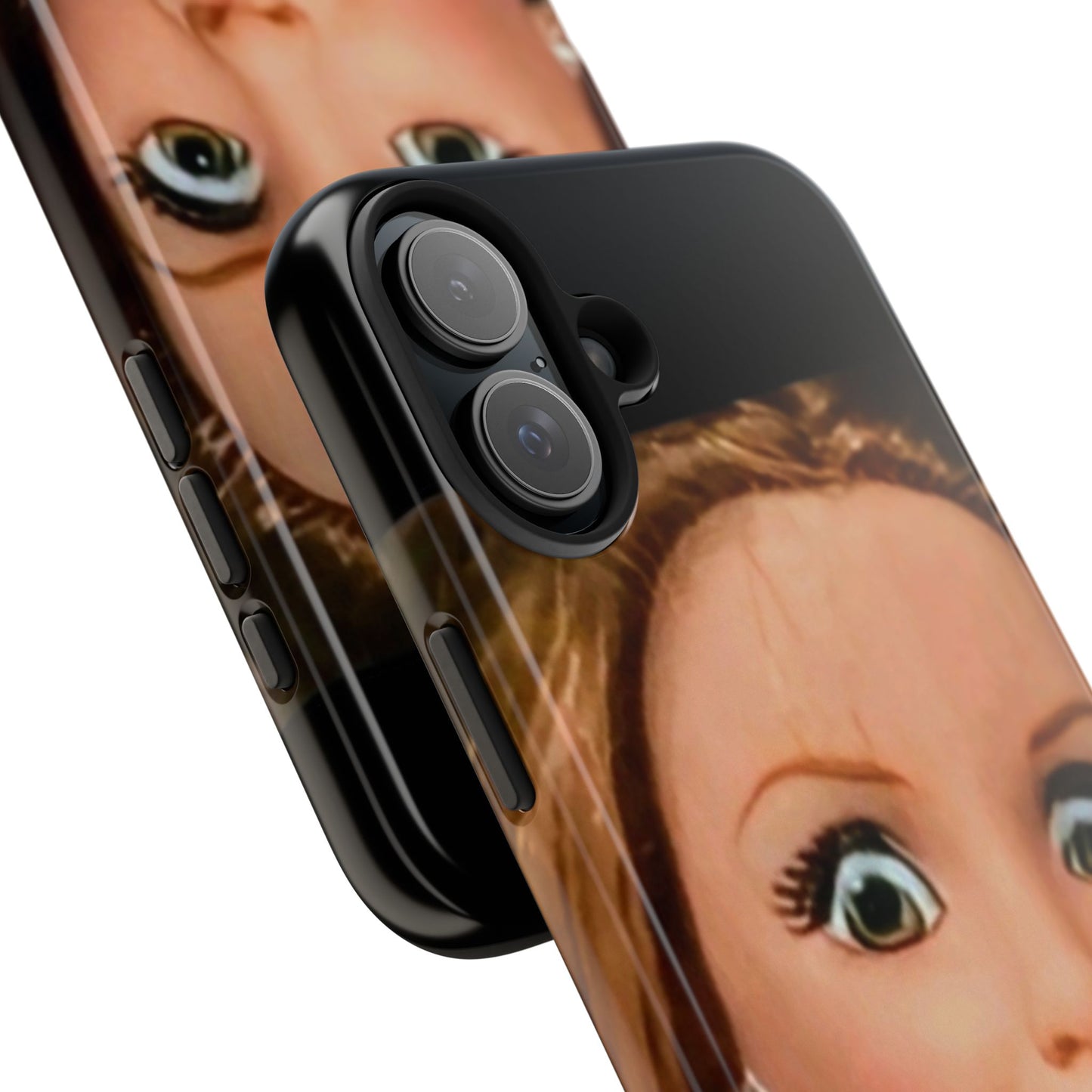 Funny Doll Phone Case, Tough Phone Covers for Teens, Novelty Gift for Friends, Quirky Protection, Unique Phone Accessories