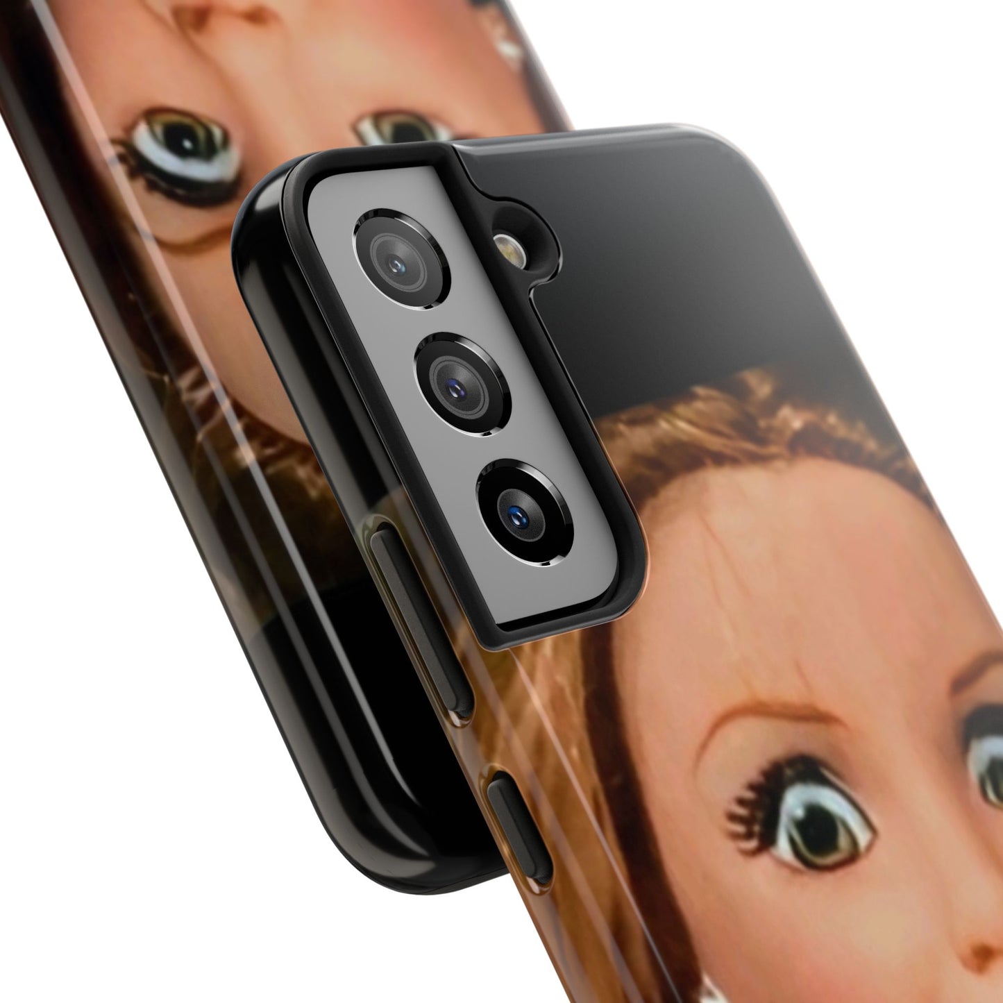 Funny Doll Phone Case, Tough Phone Covers for Teens, Novelty Gift for Friends, Quirky Protection, Unique Phone Accessories