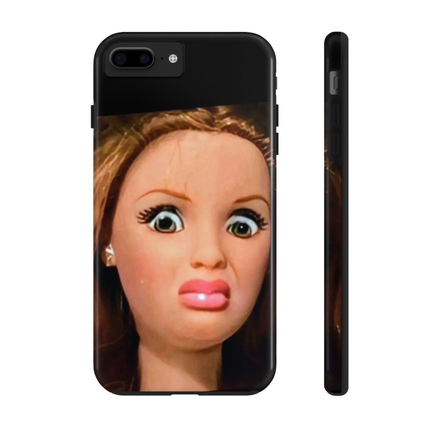 Funny Doll Phone Case, Tough Phone Covers for Teens, Novelty Gift for Friends, Quirky Protection, Unique Phone Accessories