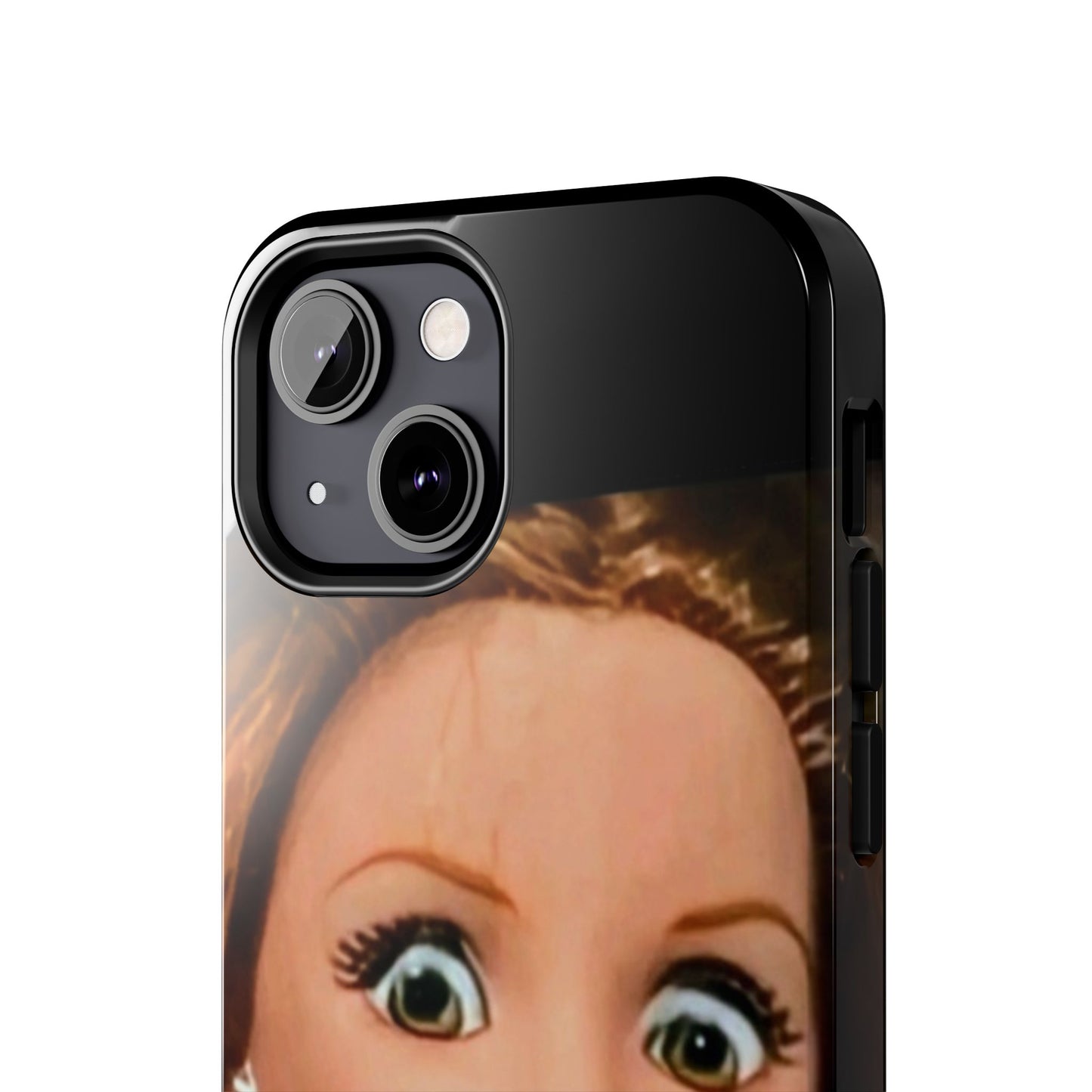 Funny Doll Phone Case, Tough Phone Covers for Teens, Novelty Gift for Friends, Quirky Protection, Unique Phone Accessories
