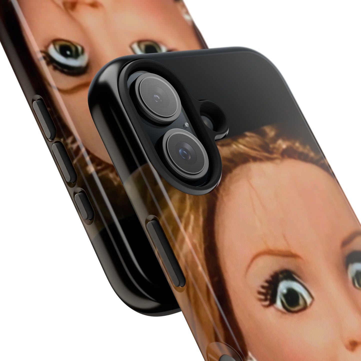 Funny Doll Phone Case, Tough Phone Covers for Teens, Novelty Gift for Friends, Quirky Protection, Unique Phone Accessories