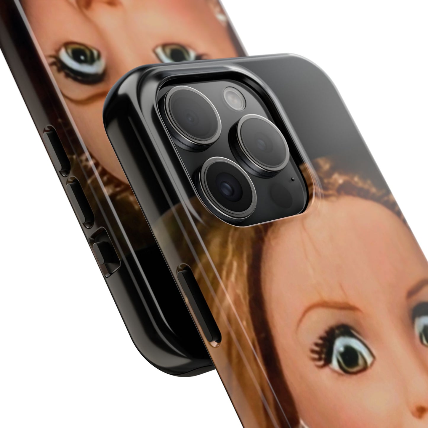 Funny Doll Phone Case, Tough Phone Covers for Teens, Novelty Gift for Friends, Quirky Protection, Unique Phone Accessories