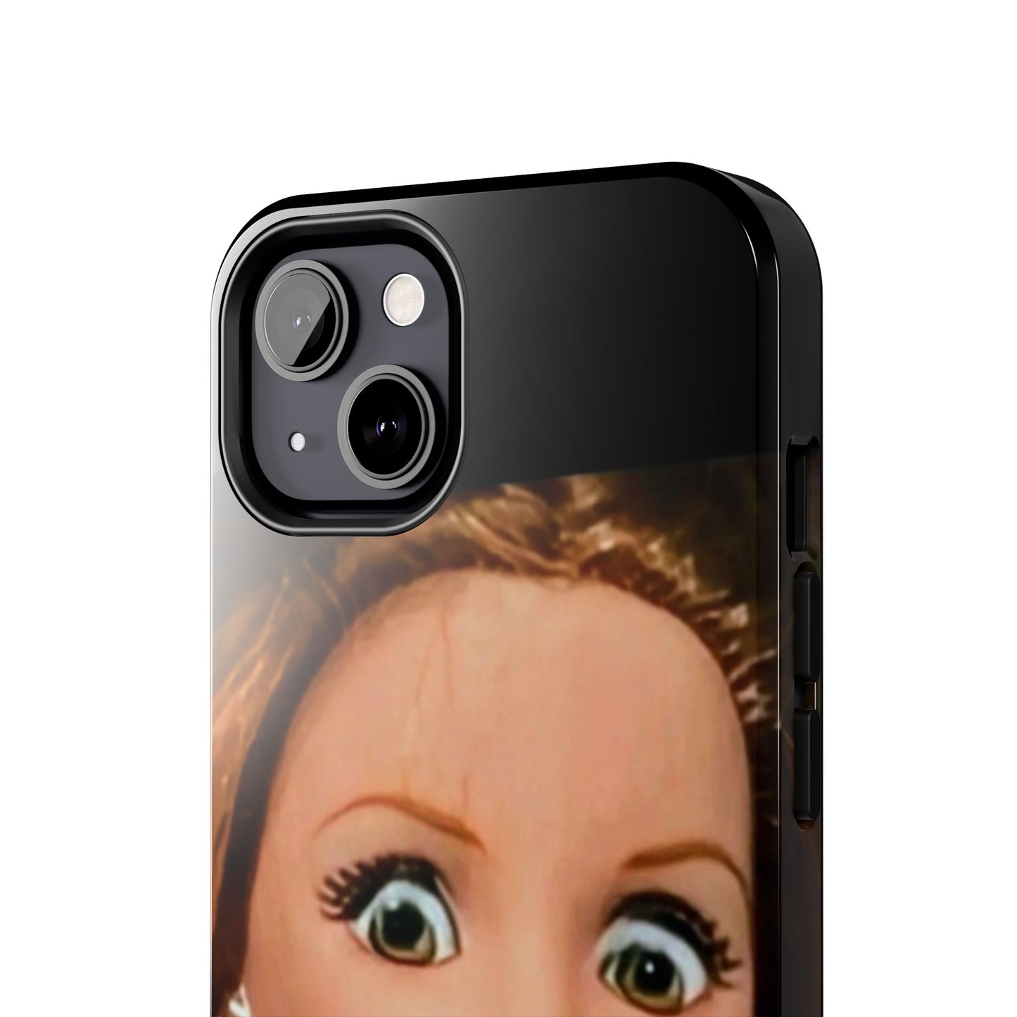 Funny Doll Phone Case, Tough Phone Covers for Teens, Novelty Gift for Friends, Quirky Protection, Unique Phone Accessories