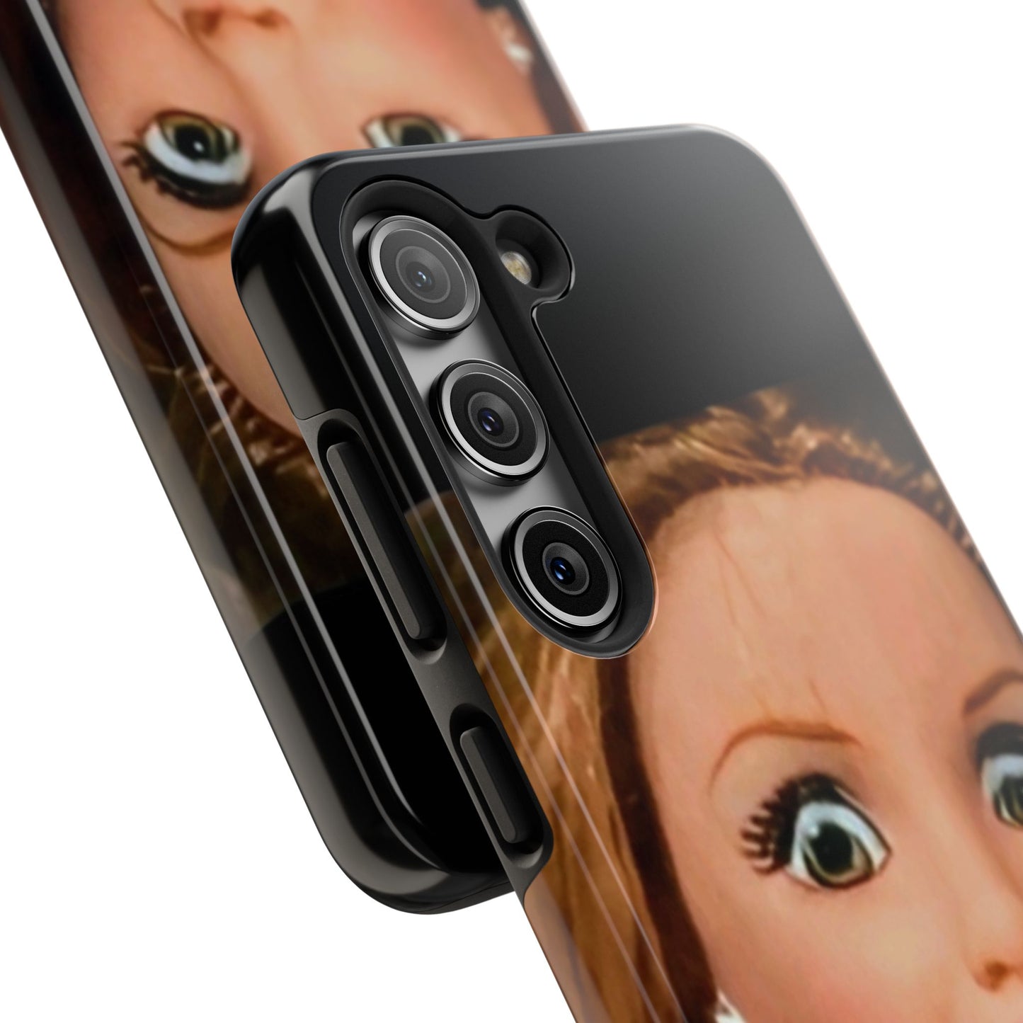 Funny Doll Phone Case, Tough Phone Covers for Teens, Novelty Gift for Friends, Quirky Protection, Unique Phone Accessories