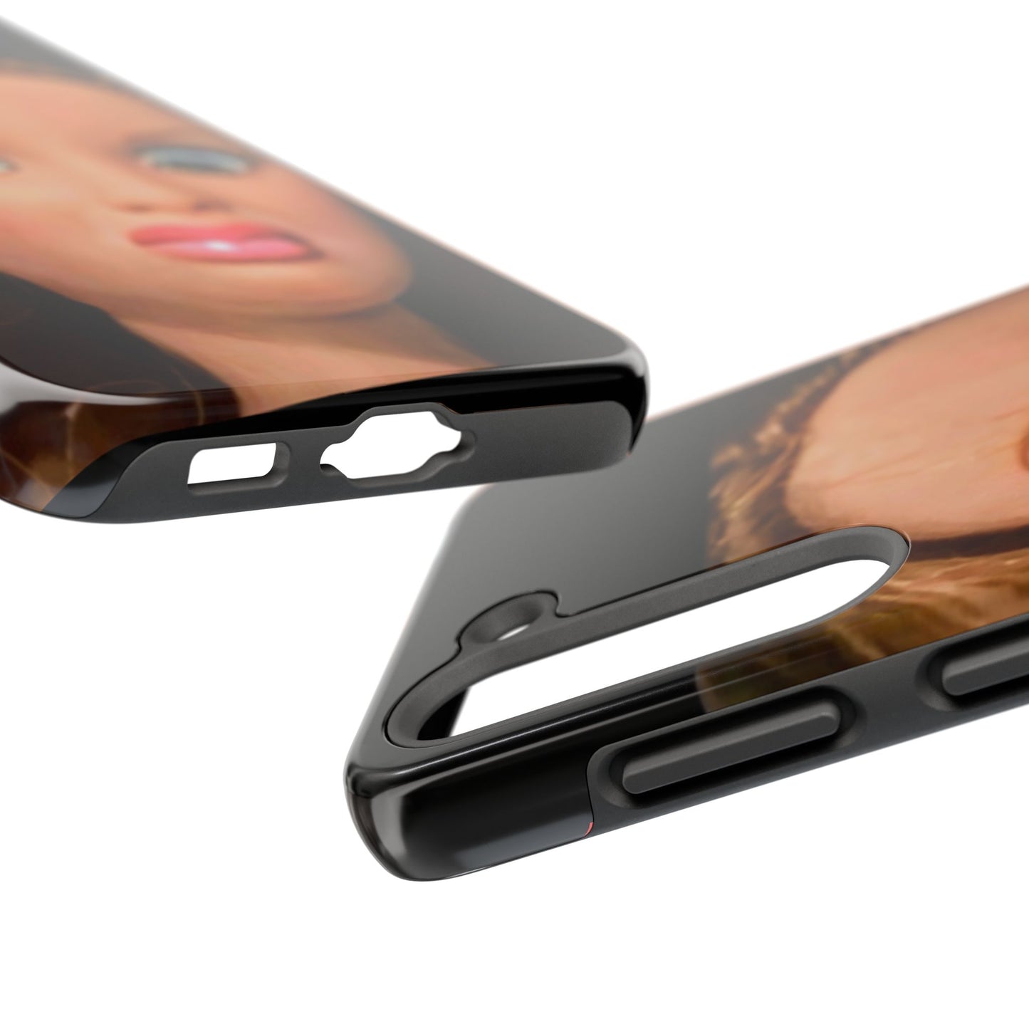 Funny Doll Phone Case, Tough Phone Covers for Teens, Novelty Gift for Friends, Quirky Protection, Unique Phone Accessories